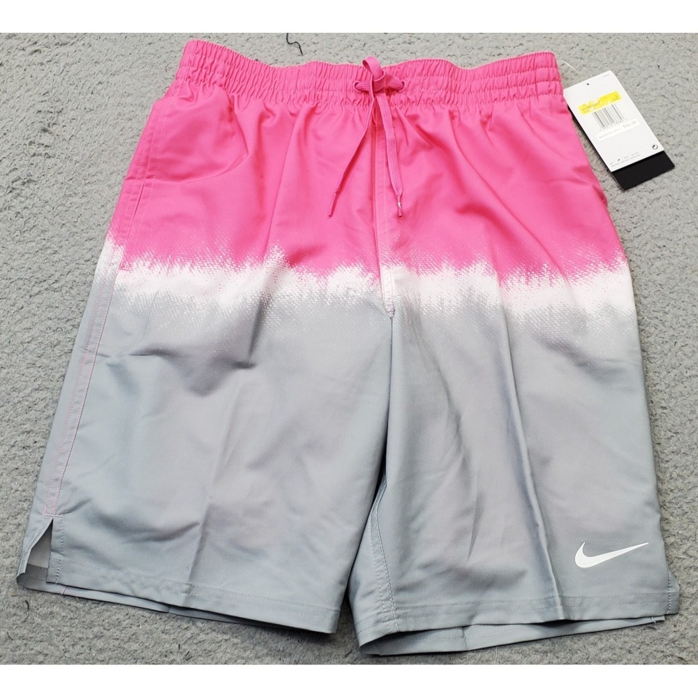 Nike‎ 9" Ocean Merge Swim Trunks Shorts Mens Small Multi Colorblock Lightweight